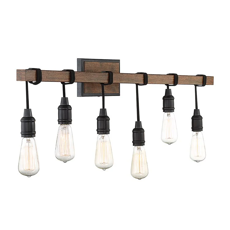 Burgess Six-Light Bathroom Vanity Fixture - Frankwebs