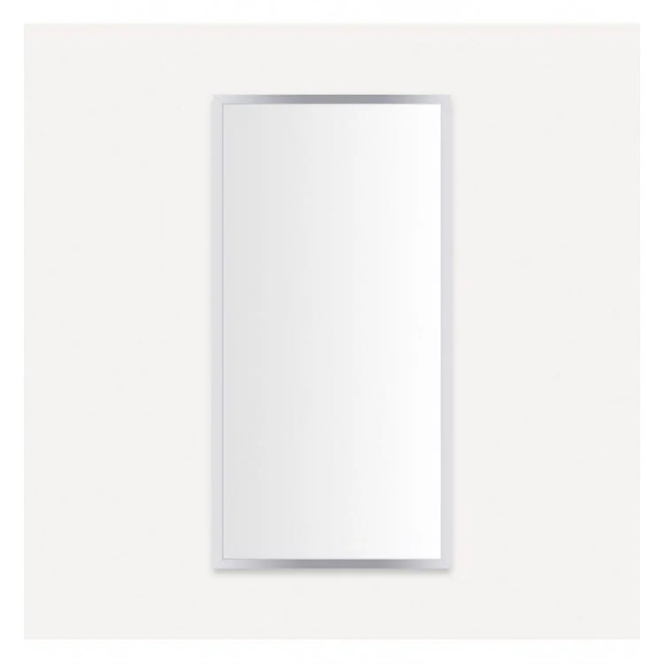 Medicine Cabinet Profiles 20W x 40H x 6D Inch 1 Doors Mirror Chrome Flat Top Reversible Non-Electric - Frankwebs