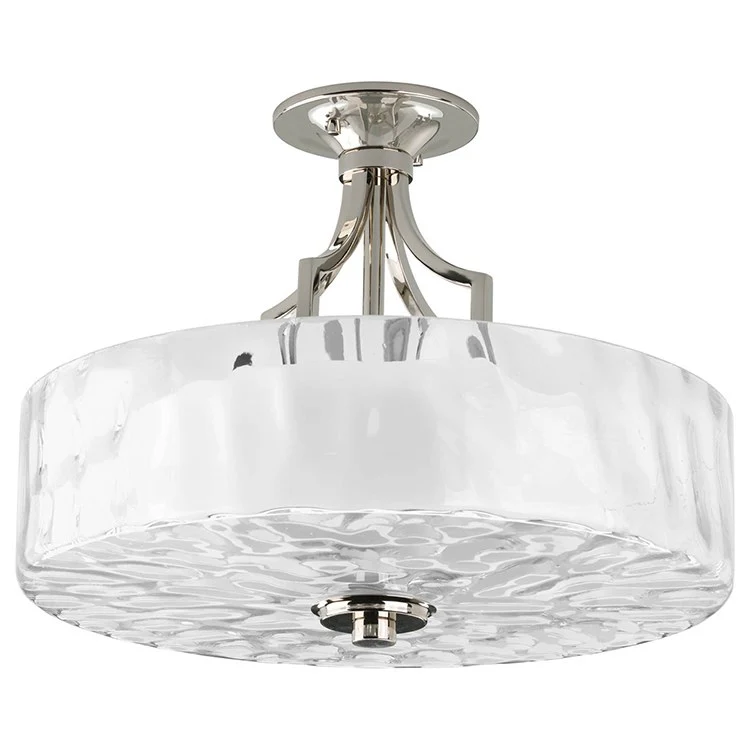 Caress Two-Light Semi-Flush Ceiling Light - Frankwebs