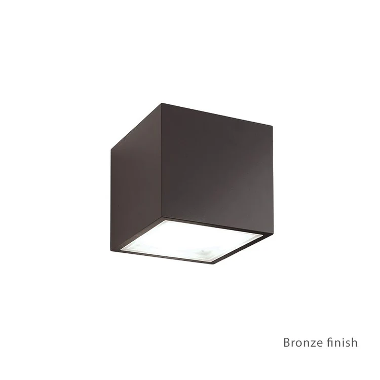 Bloc Two-Light LED Outdoor Up and Down Wall-Mount Lighting Fixture 3000K - Frankwebs