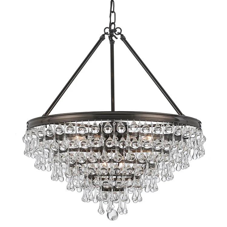 Calypso Eight-Light Chandelier - Frankwebs