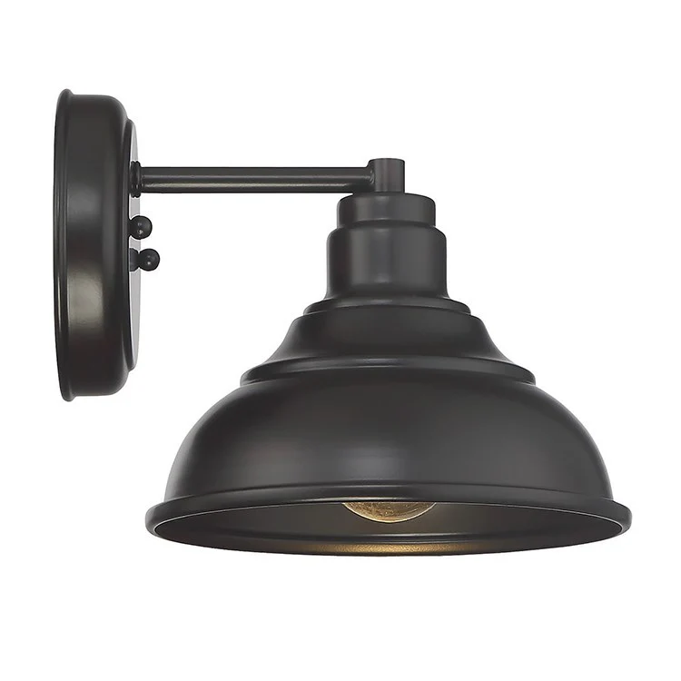 Dunston Single-Light Dark Sky Outdoor Wall Mount Sconce - Frankwebs
