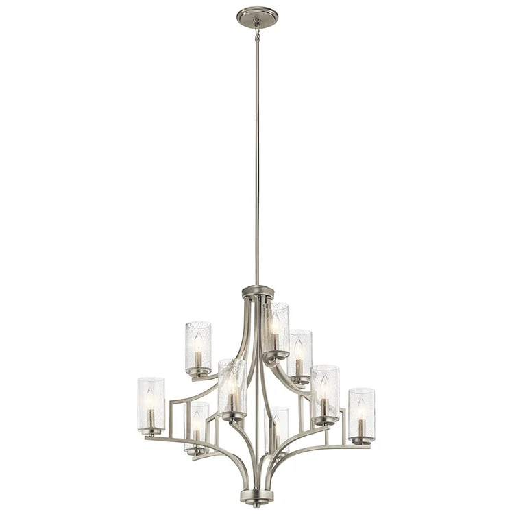 Vara Nine-Light Two-Tier Chandelier - Frankwebs