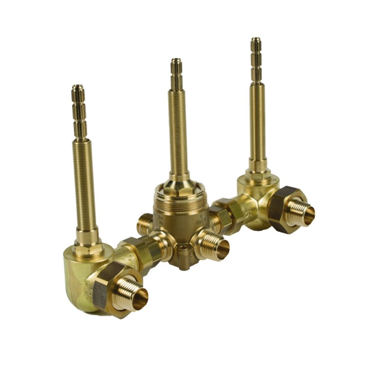 Rough-In Valve Tub and Shower Valve 3 Handle - Frankwebs