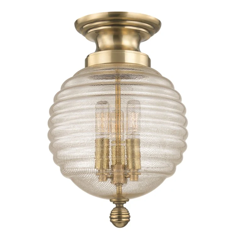 Coolidge Three-Light Flush Mount Ceiling Fixture - Frankwebs