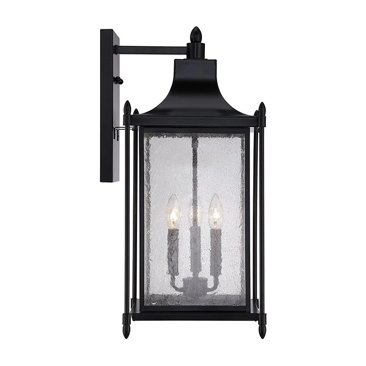 Dunnmore Three-Light Outdoor Wall Mount Lantern - Frankwebs