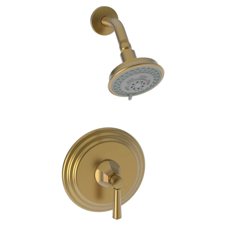 Shower Trim Metropole Pressure Balanced 1 Lever Satin Gold PVD ADA 1.8 Gallons per Minute 1 Function - Frankwebs