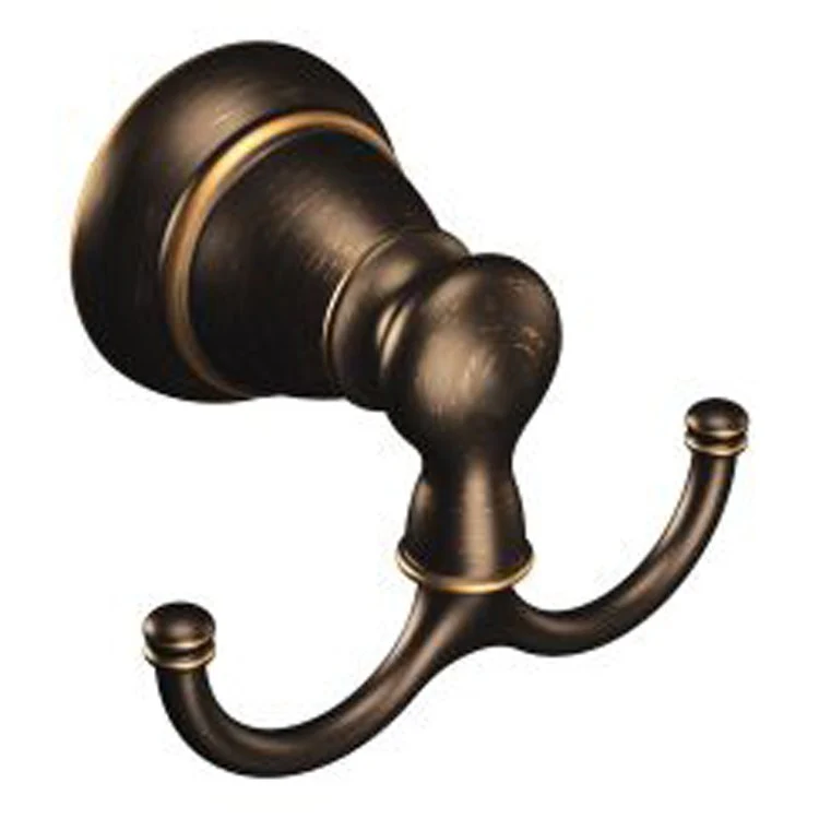 Robe Hook Banbury Double Brushed Nickel 2-5/7 Inch 2-7/20 Inch Concealed Screw Zinc - Frankwebs