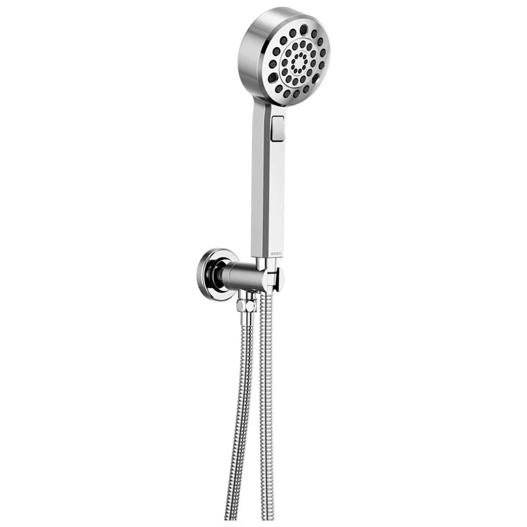 Handshower Set Levoir Brilliance Luxe Gold 4 Function WaterSense ADA 1.75 Gallons per Minute 60-82 Inch Hose Wall Mount - Frankwebs