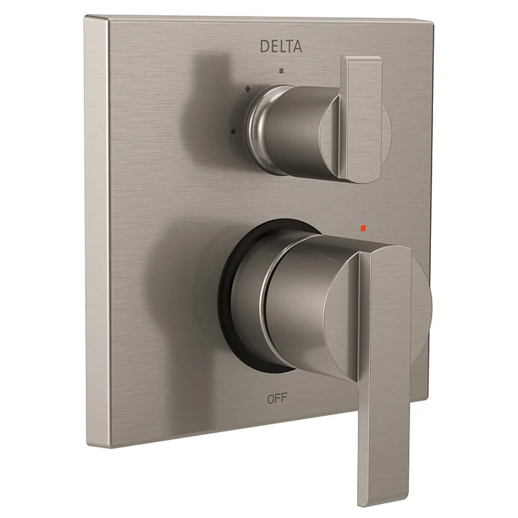 Angular Modern Monitor 14 Series Pressure Balance Valve Trim with Three-Function Diverter - Frankwebs