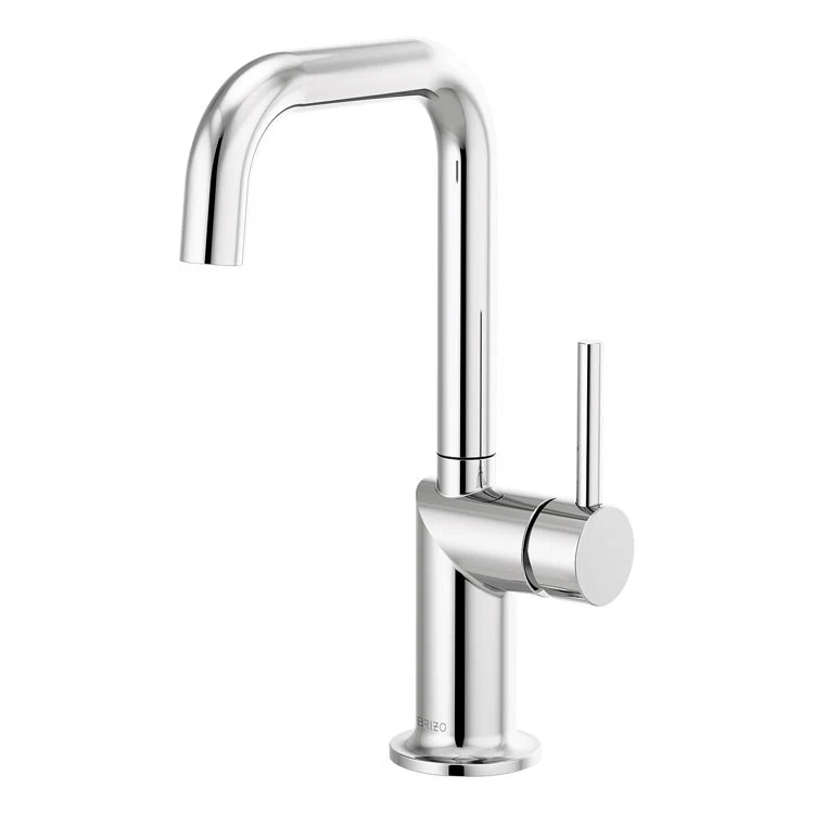 Bar Faucet Odin 1 Less Handle ADA Matte White Square 1.8 Gallons per Minute - Frankwebs