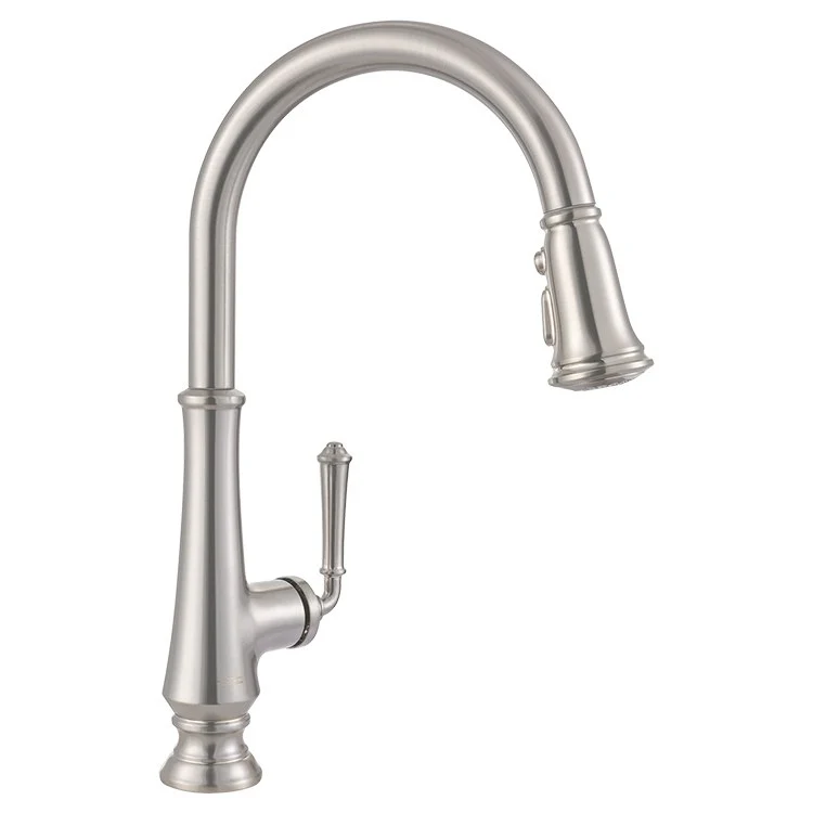 Delancey Single Handle Pull Down Kitchen Faucet - Frankwebs