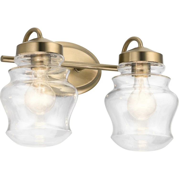 Janiel Two-Light Bathroom Vanity Fixture - Frankwebs