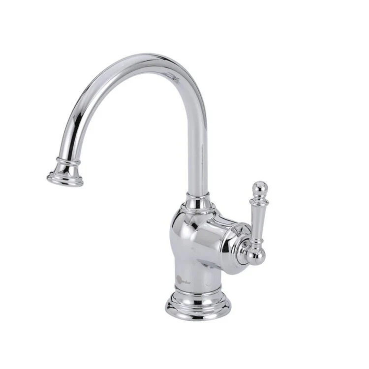 Hot Water Dispenser Iris Instant Faucet 1 Lever 1 Hole Chrome Swivel - Frankwebs