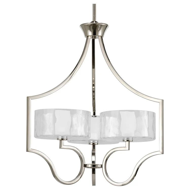 Caress Three-Light Chandelier with Bulbs - Frankwebs