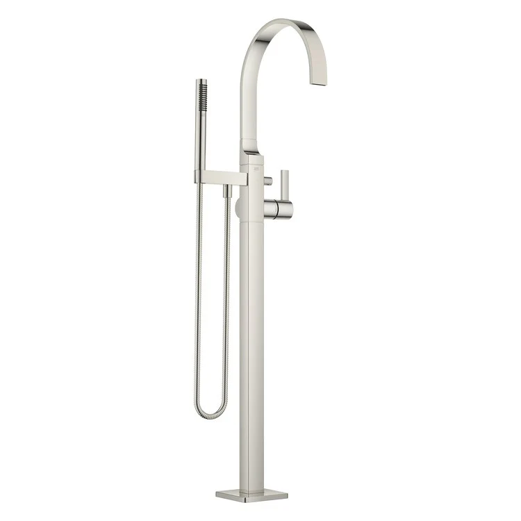Tub Filler MEM Freestanding Mixer with Handshower 1 Lever ADA Platinum - Frankwebs