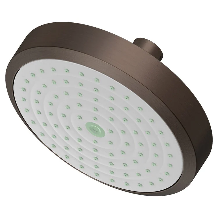 Showerhead Newport Bath 1 Function French Gold PVD 5-15/16 Inch 1.8 Gallons per Minute Rubber NZL - Frankwebs