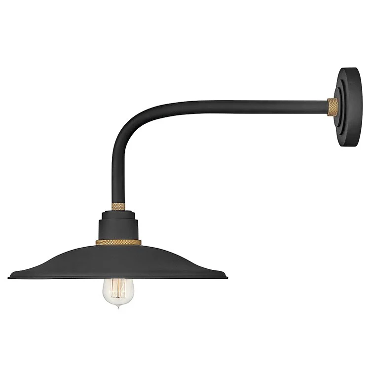 Foundry Single-Light Large Outdoor Wall Sconce - Frankwebs