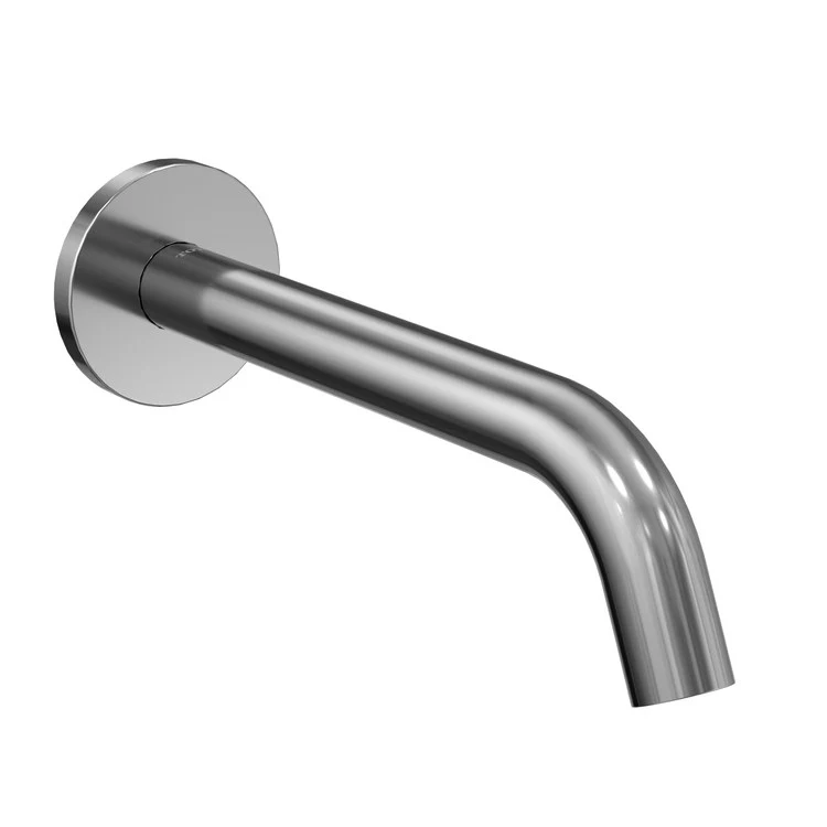 Lavatory Faucet Helix Touchless Wall Mount 20 Second Flow ADA Polished Chrome 0.35 Gallons per Minute - Frankwebs