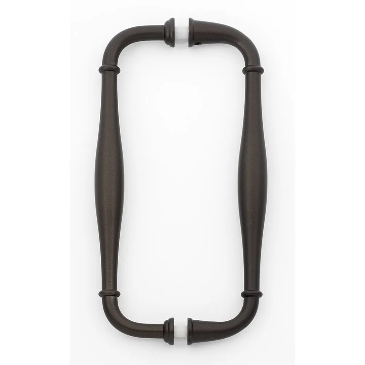 Pull Charlie's Back to Back Antique English Brass 8 Inch 8-5/8 Inch 1-1/2 Inch - Frankwebs