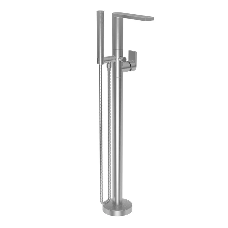 Tub Filler Skylar Freestanding with Handshower 1 Lever ADA Flat Black 1 Hole - Frankwebs