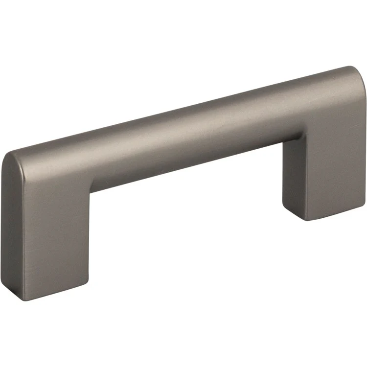 Drawer Pull Atlas Round Rail Slate Zinc Alloy 3 Inch 3-3/4 x 1/2 Inch - Frankwebs