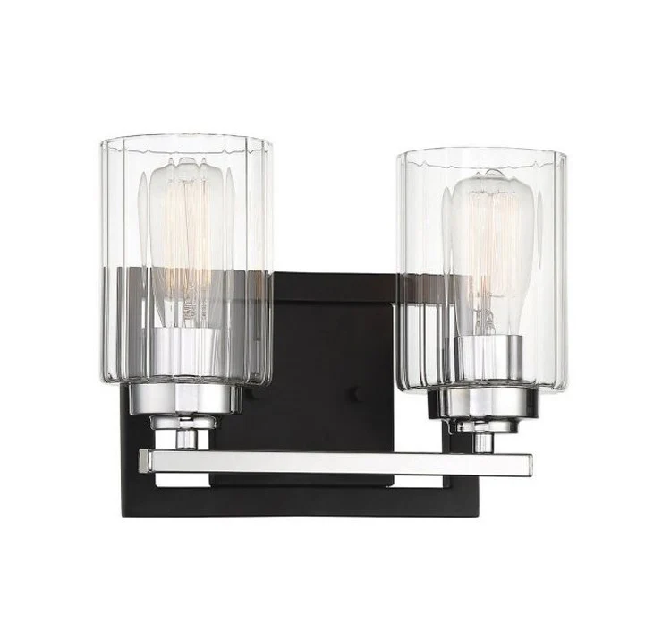 Redmond Two-Light Bathroom Vanity Fixture - Frankwebs