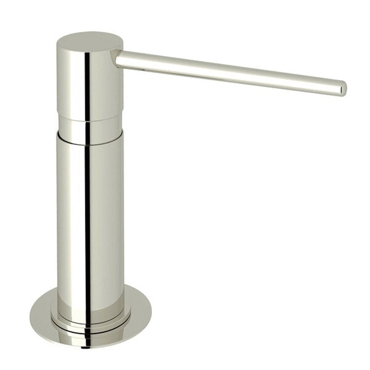 Soap Dispenser Modern Luxury Polished Chrome Deck Mount Plastic Brass & Lotion 12 Fluid Ounce 4-1/2 Inch - Frankwebs
