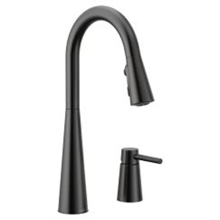 Kitchen Faucet Sleek 1 Lever ADA Chrome Pull Down 1.5 Gallons per Minute - Frankwebs