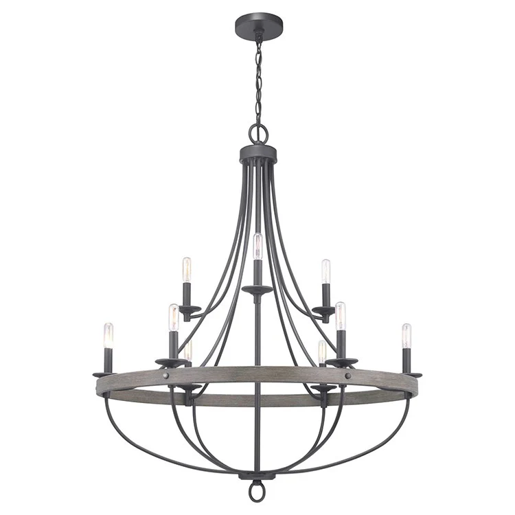 Gulliver Nine-Light Two-Tier Chandelier - Frankwebs