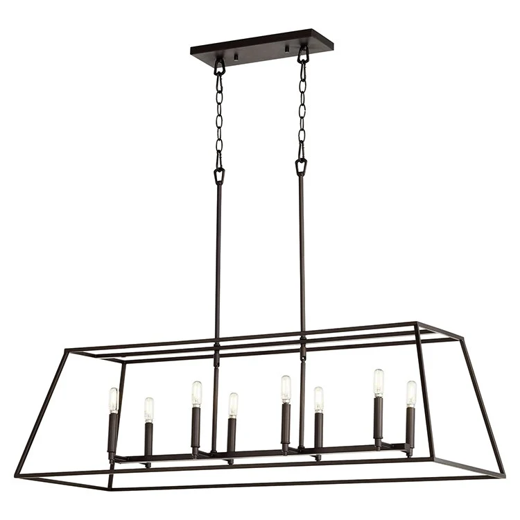 Gabriel Eight-Light Island Chandelier - Frankwebs