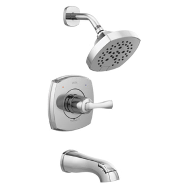 Tub and Shower Trim Stryke Monitor 14 1 Lever Chrome ADA 1.75 Gallons per Minute - Frankwebs