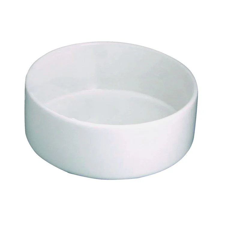 Vessel Strauss Above Counter 14-1/8 Inch White Vitreous China - Frankwebs