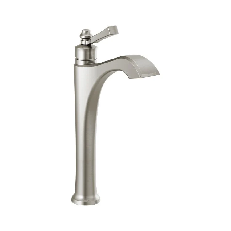 Vessel Faucet Dorval 1 Lever ADA WaterSense Chrome 1.2 Gallons per Minute High Arc - Frankwebs