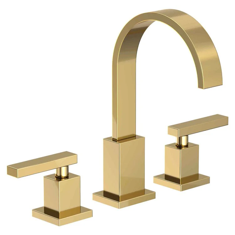 Secant Two Handle Widespread Bathroom Faucet with Drain - Frankwebs