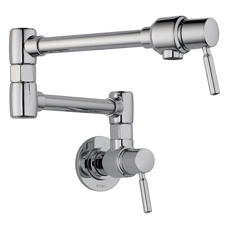 Euro Two-Handle Wall-Mount Pot Filler - Frankwebs