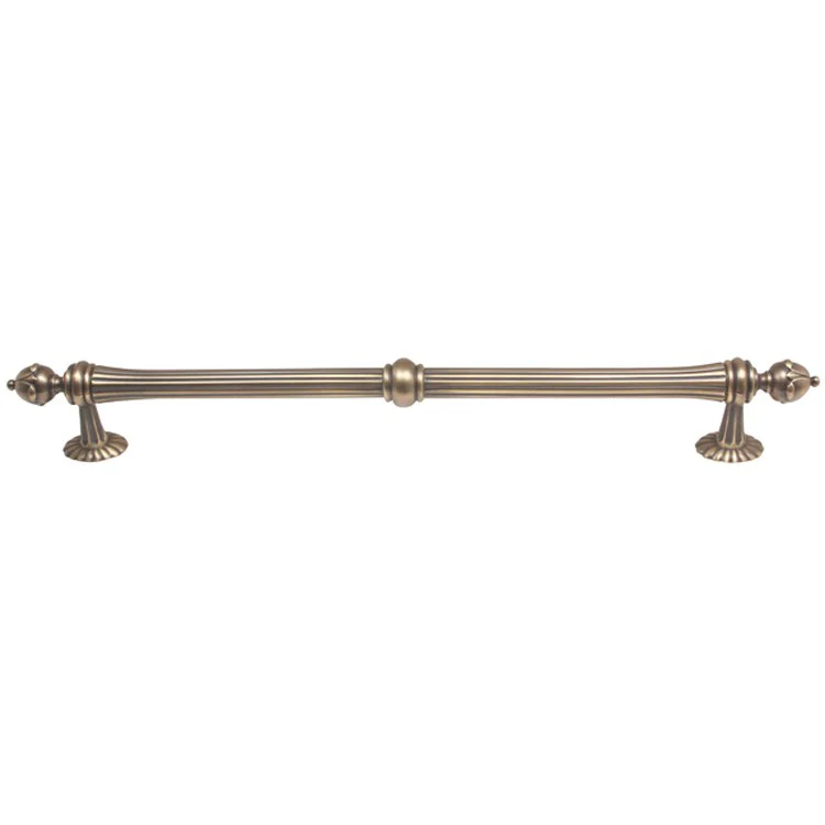 Pull Ornate Oversized Antique English Matte Brass 18 Inch 22-1/4 Inch 2-3/4 Inch - Frankwebs