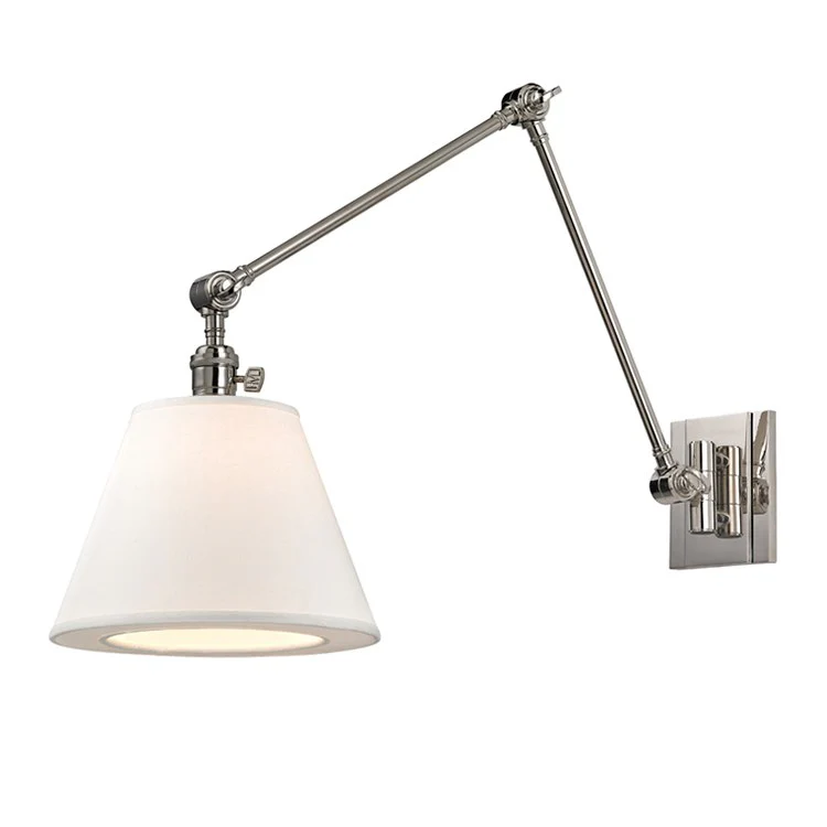 Hillsdale Single-Light Swing Arm Wall Sconce - Frankwebs
