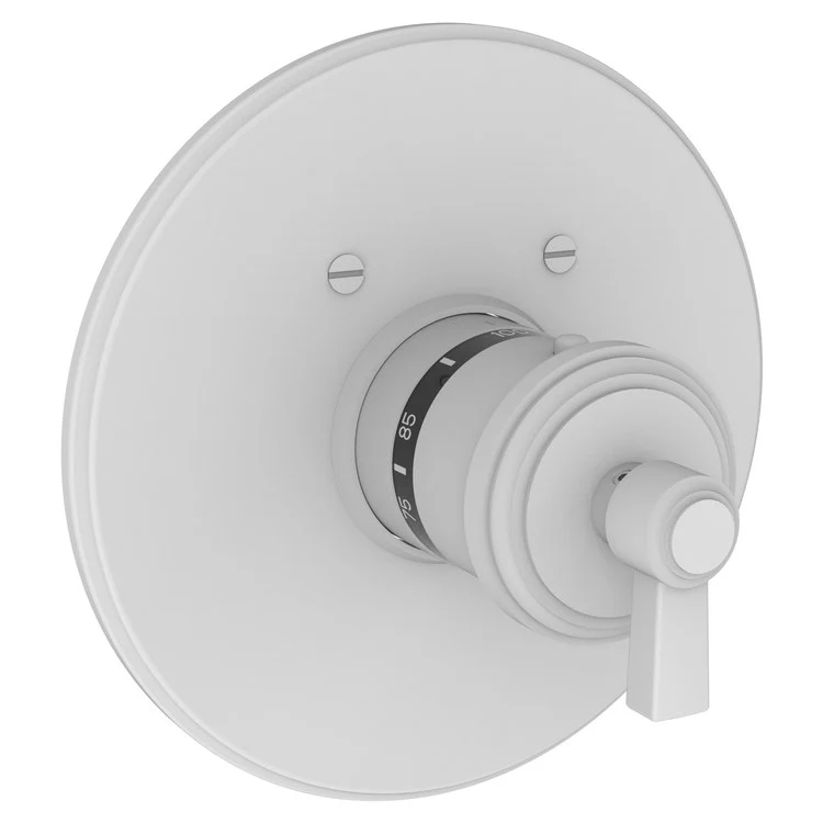 Thermostatic Trim Miro Round Place 1 Lever English Bronze ADA for Rough Valve 1-540 Face Plate and Temperature-Adjust Handle Brass - Frankwebs