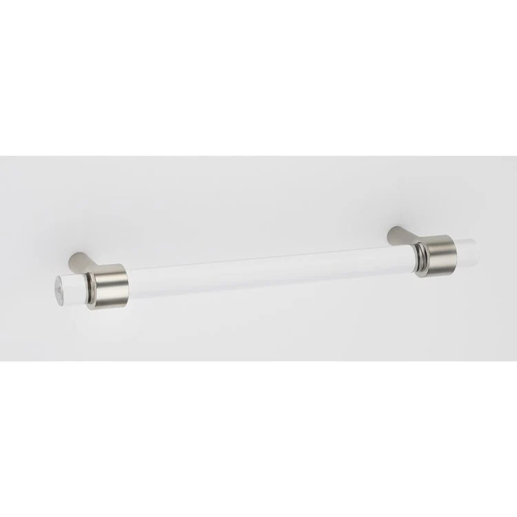 Pull Contemporary Acrylic Polished Brass 8 Inch 9-1/2 Inch 1-3/4 Inch - Frankwebs