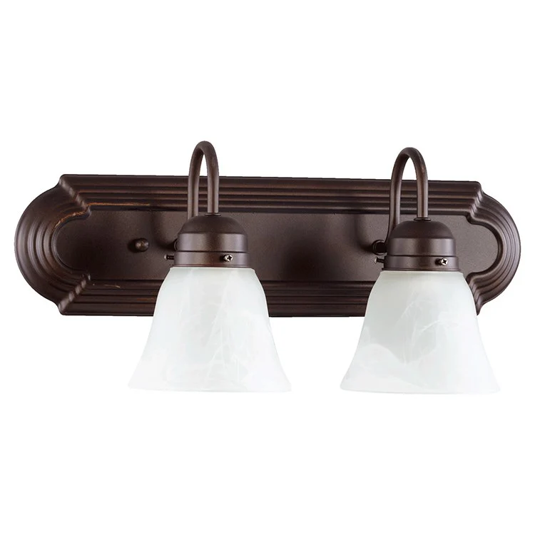 Signature Two-Light Bathroom Vanity Fixture - Frankwebs