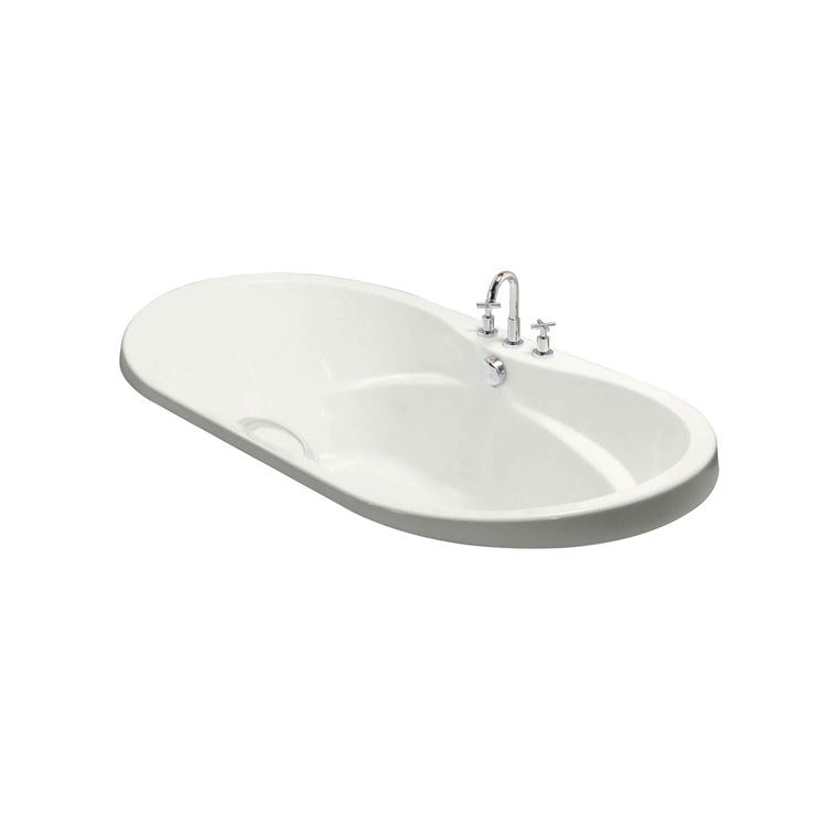 Tub Living 72 x 36 Inch Drop-In Center White - Frankwebs