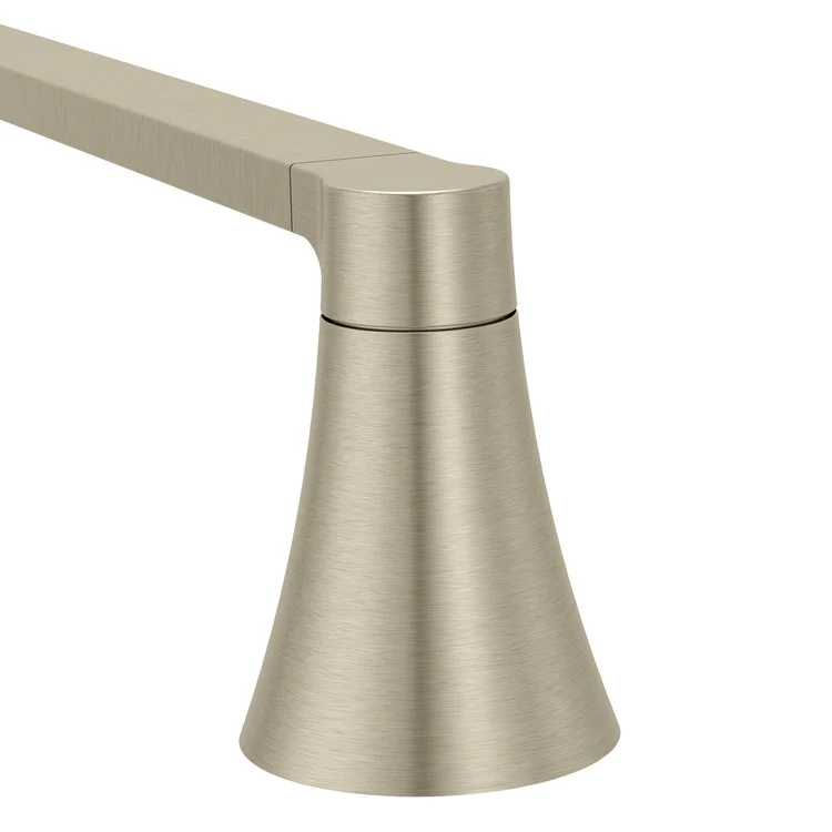 Towel Bar JASE 24 Inch Double Brushed Nickel Zinc - Frankwebs