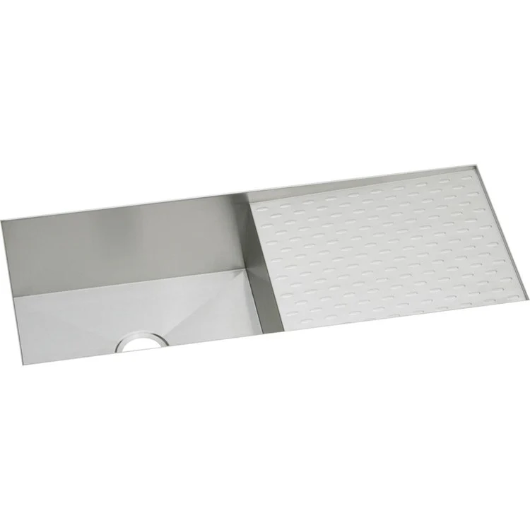 Kitchen Sink Crosstown 43.5 x 18.25 Inch Single Bowl Polished Satin Undermount - Frankwebs