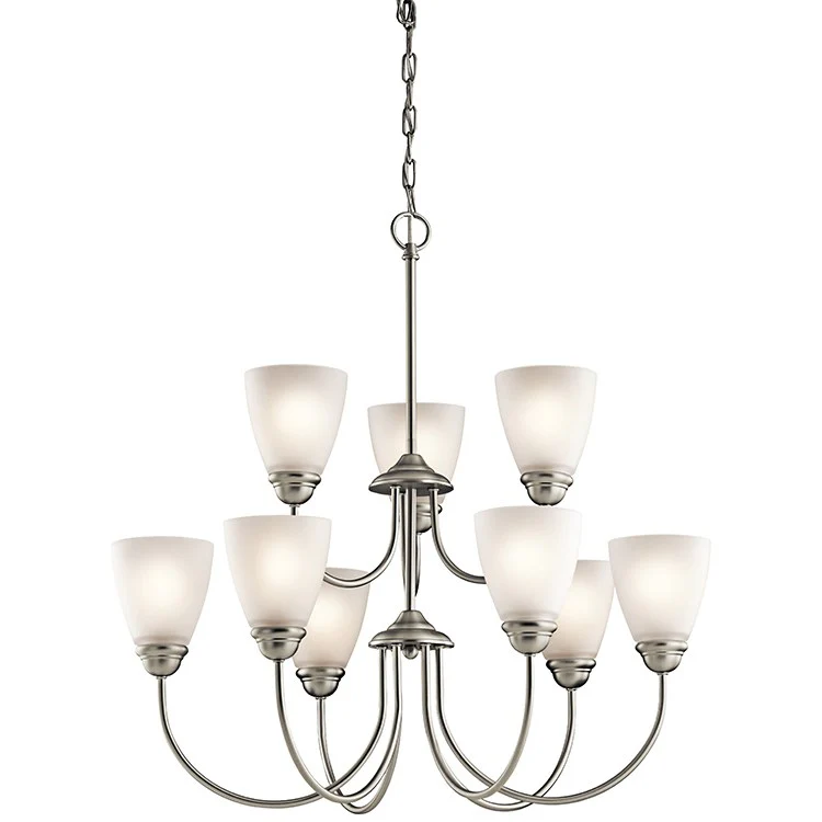 Jolie Nine-Light Two-Tier Chandelier - Frankwebs