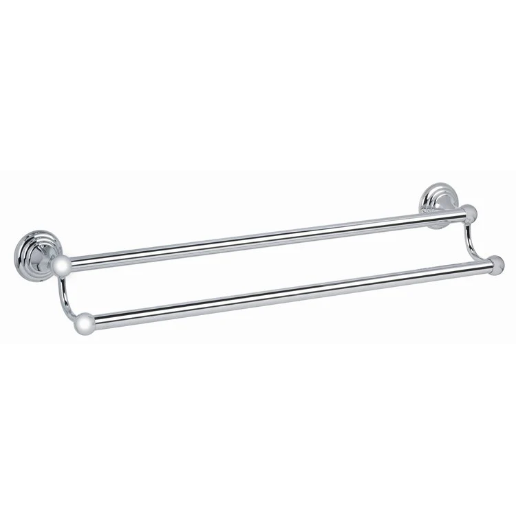 Towel Bar Embassy Bath 30 Inch Double Barcelona Brass 5-13/16 Inch - Frankwebs