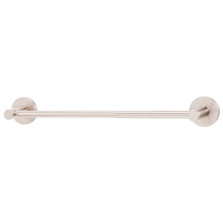 Towel Bar Contemporary I Bath 18 Inch Satin Nickel Brass 2-3/8 Inch - Frankwebs
