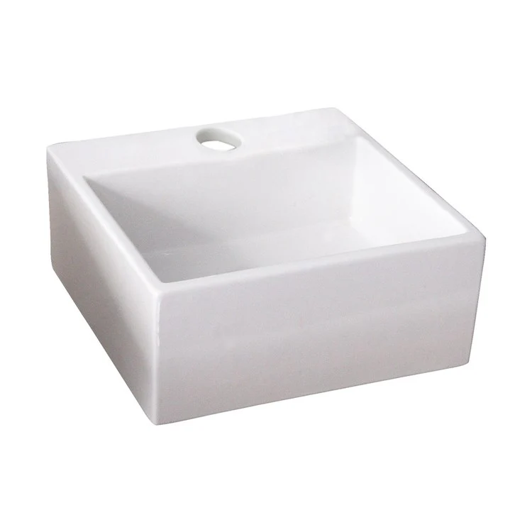 Lavatory Sink Mini Nova Wall Hung 12-5/8 Inch Square White - Frankwebs