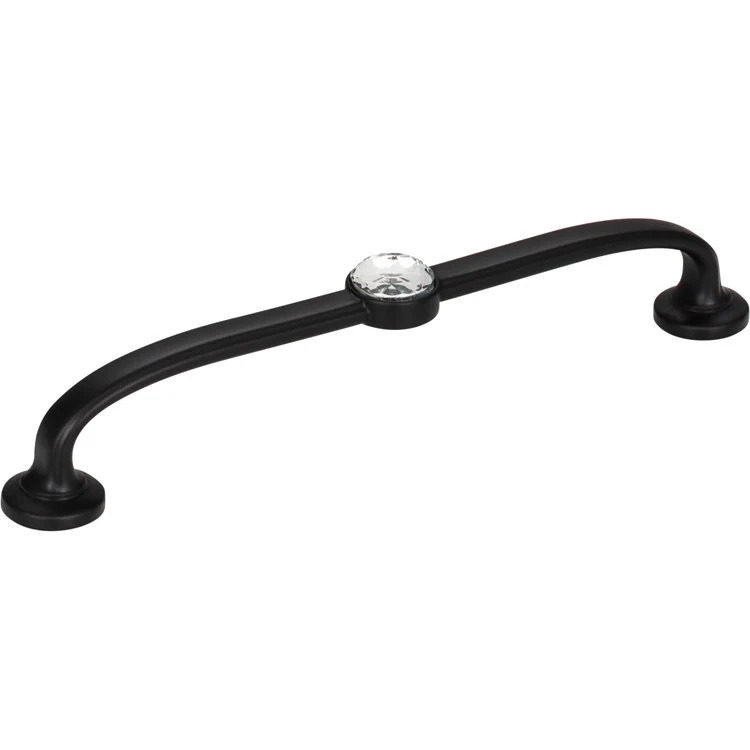 Drawer Pull Atlas Legacy Crystal Bracelet Matte Black Zinc Alloy 5-1/16 Inch - Frankwebs