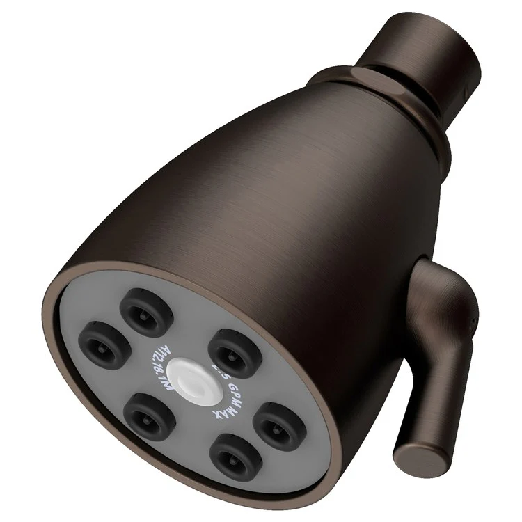 Single-Function Six-Jet Showerhead - Midnight Chrome - Frankwebs